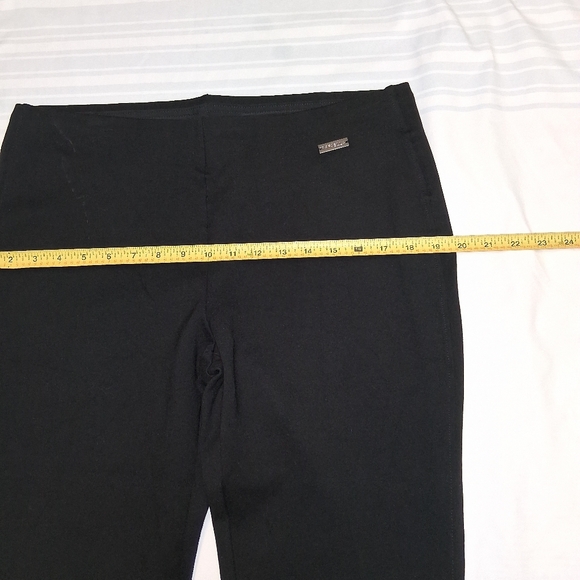 Rafaella Women Size L Pants Black Comfort Trousers - Picture 12 of 14